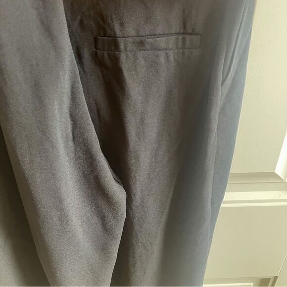 English Factory Black Short Sleeve Faux Wrap Jumpsuit w/Removable Belt SZ S NWOT - Picture 8 of 10